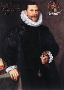 Frans Pourbus, Portrait of Petrus Ricardus